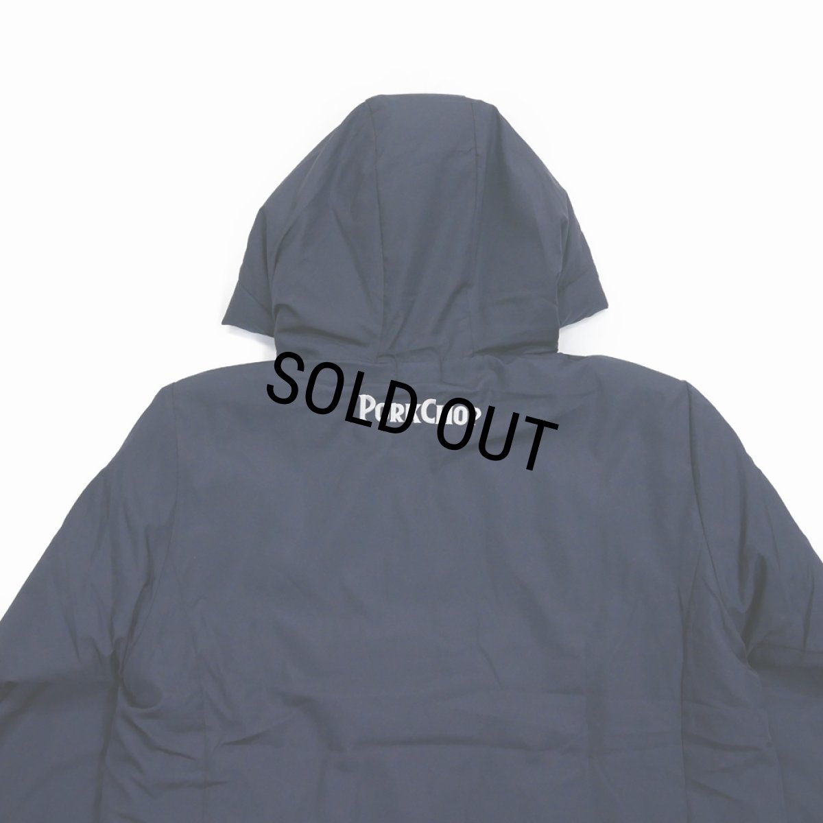 画像6: PORKCHOP/BURNING LOGO HOODED JKT（NAVY）［バーニングロゴフーデッドJKT-25秋冬］ (6)