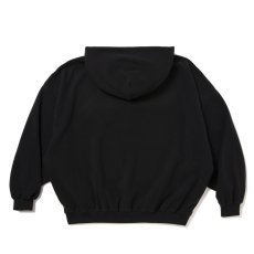 画像2: COOTIE PRODUCTIONS/Fleece Sweat Hoodie（Black）［フリースフーディー-26春夏］ (2)