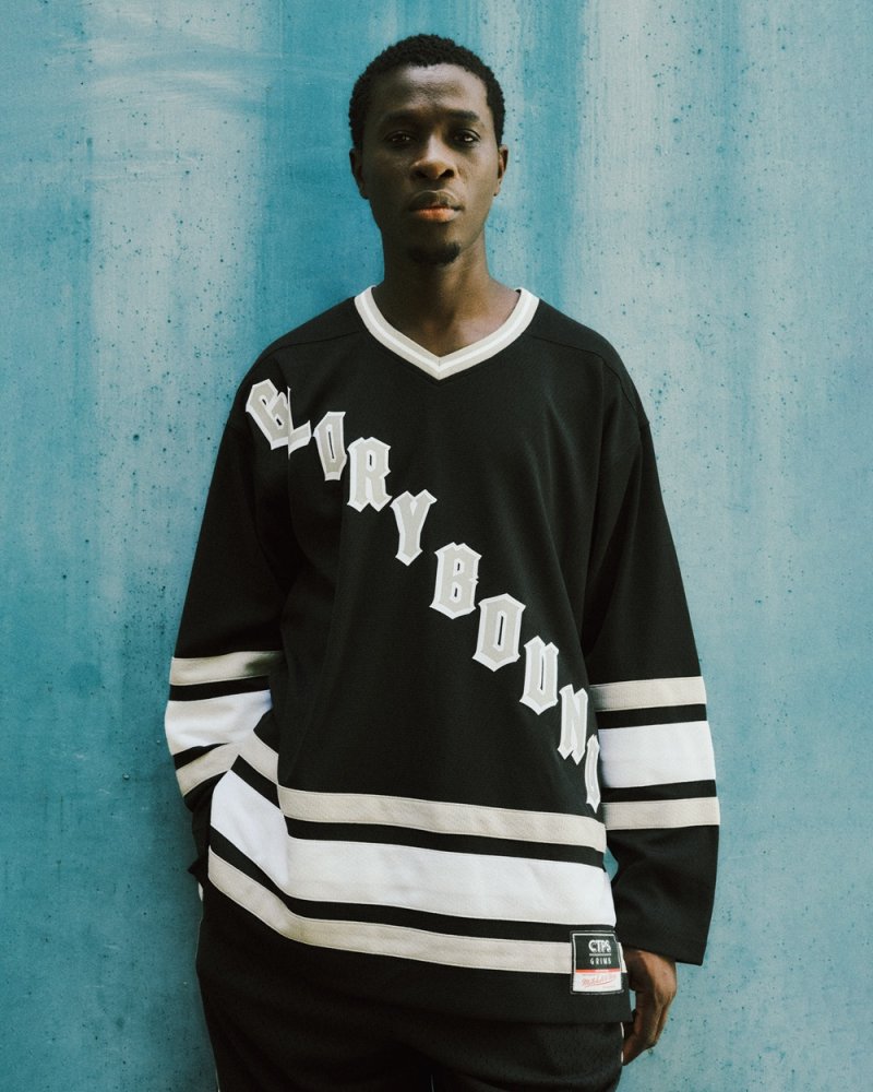 画像3: COOTIE PRODUCTIONS/HOCKEY JERSEY（Black）［ホッケージャージ-26春夏］