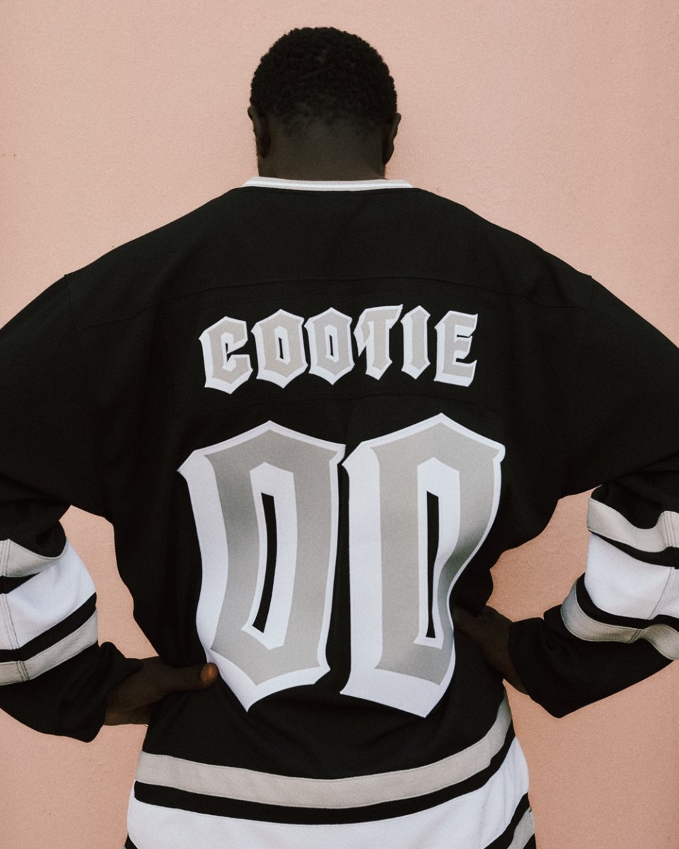 画像10: COOTIE PRODUCTIONS/HOCKEY JERSEY（Black）［ホッケージャージ-26春夏］ (10)