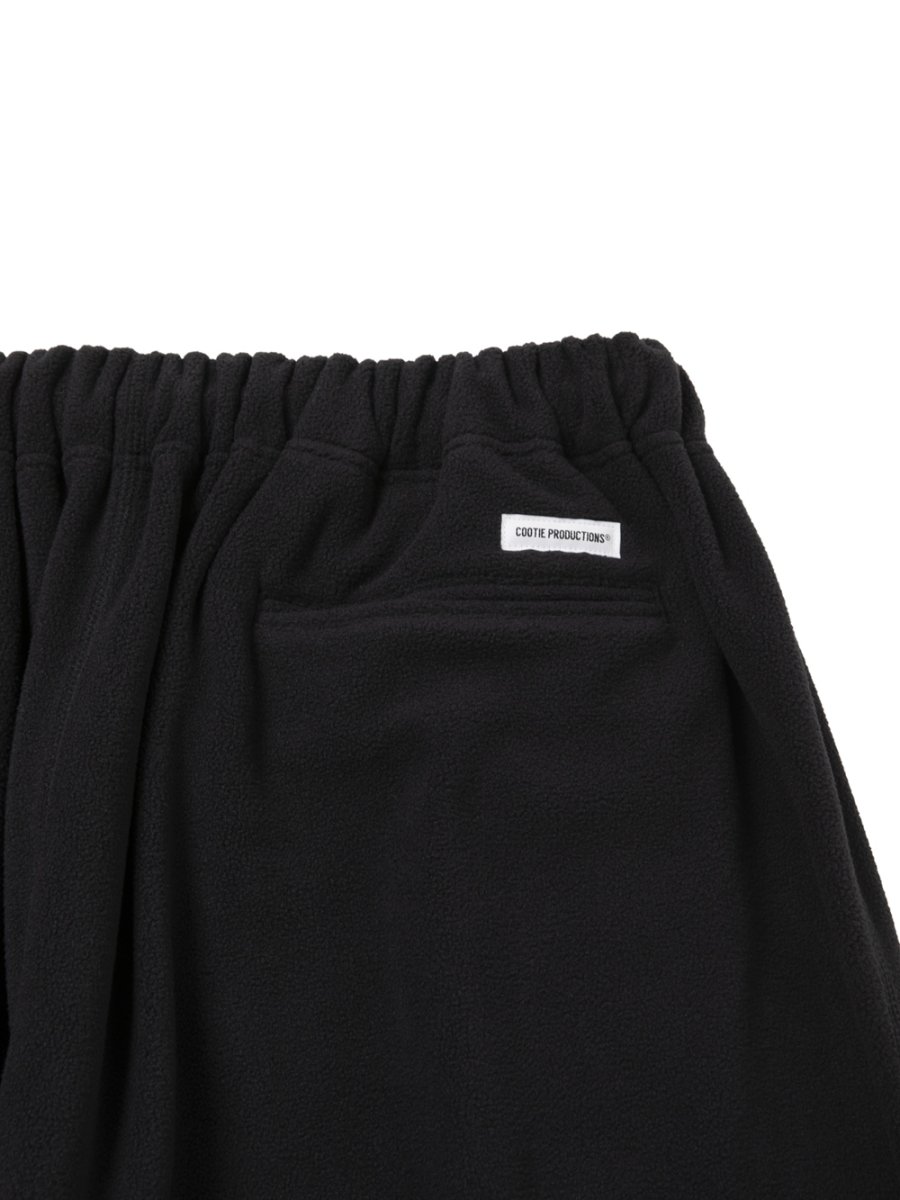 画像3: COOTIE PRODUCTIONS/Fleece Wide Easy Pants（Black）［フリースワイドイージーパンツ-26春夏］ (3)