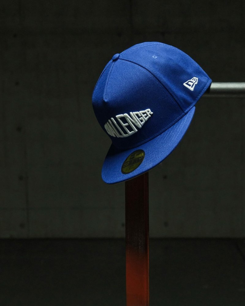 画像3: CHALLENGER/NEW ERA 59FIFTY 5P / LOGO CAP（BLUE）［59FIFTYキャップ-26春夏］