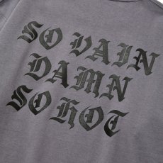 画像6: CALEE/O/E LOGO HEAVY WEIGHT L/S TEE（CHARCOAL）［ヘビーウエイト長袖T-25秋冬］ (6)