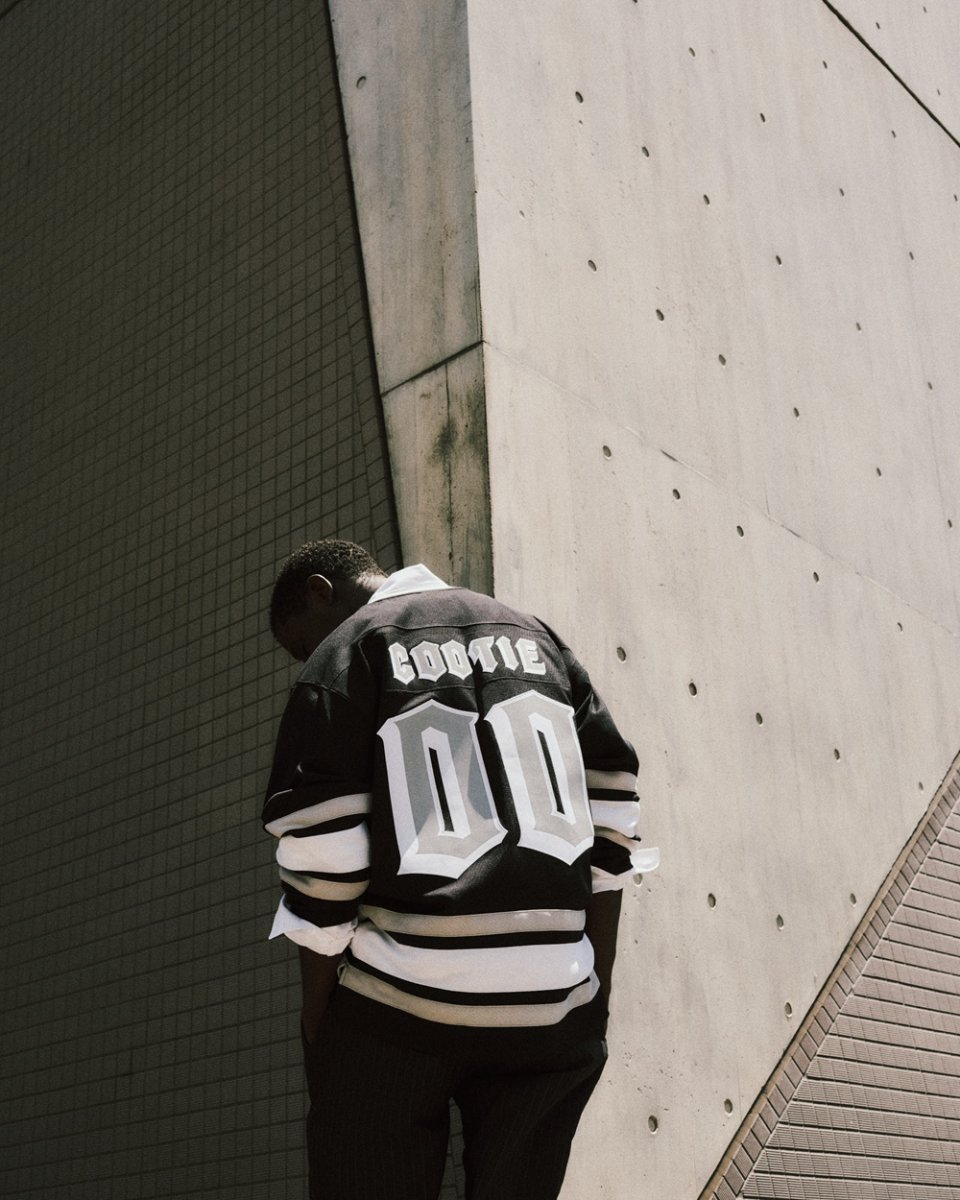 画像11: COOTIE PRODUCTIONS/HOCKEY JERSEY（Black）［ホッケージャージ-26春夏］ (11)