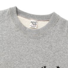 画像3: CALEE/IRON HORSE CREW NECK SW ＜BARTHDAY WORKS DESIGN＞（MIX GRAY）［クルーネックスウェット-26春夏］ (3)