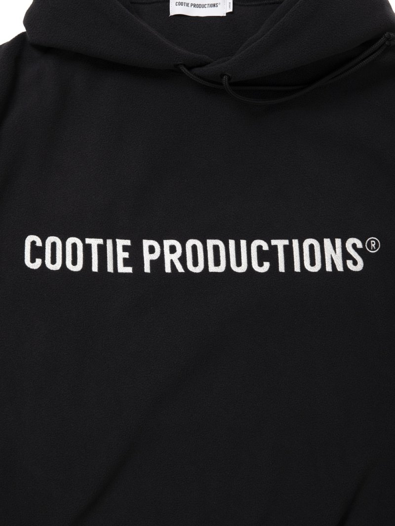 画像3: COOTIE PRODUCTIONS/Fleece Sweat Hoodie（Black）［フリースフーディー-26春夏］