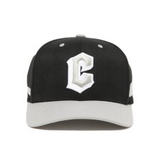 画像1: COOTIE PRODUCTIONS/6 PANEL STRETCH SNAPBACK CAP（Black）［スナップバックキャップ-26春夏］ (1)