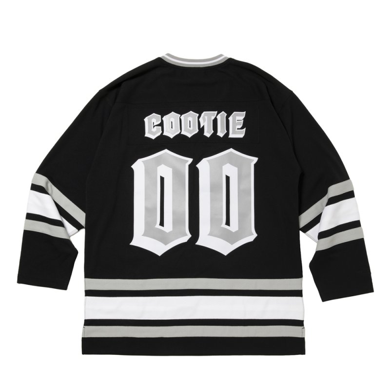 画像2: COOTIE PRODUCTIONS/HOCKEY JERSEY（Black）［ホッケージャージ-26春夏］