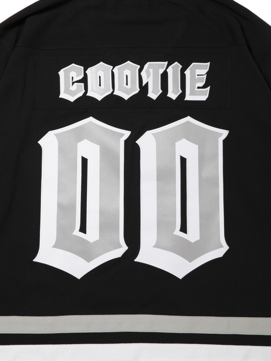画像8: COOTIE PRODUCTIONS/HOCKEY JERSEY（Black）［ホッケージャージ-26春夏］ (8)