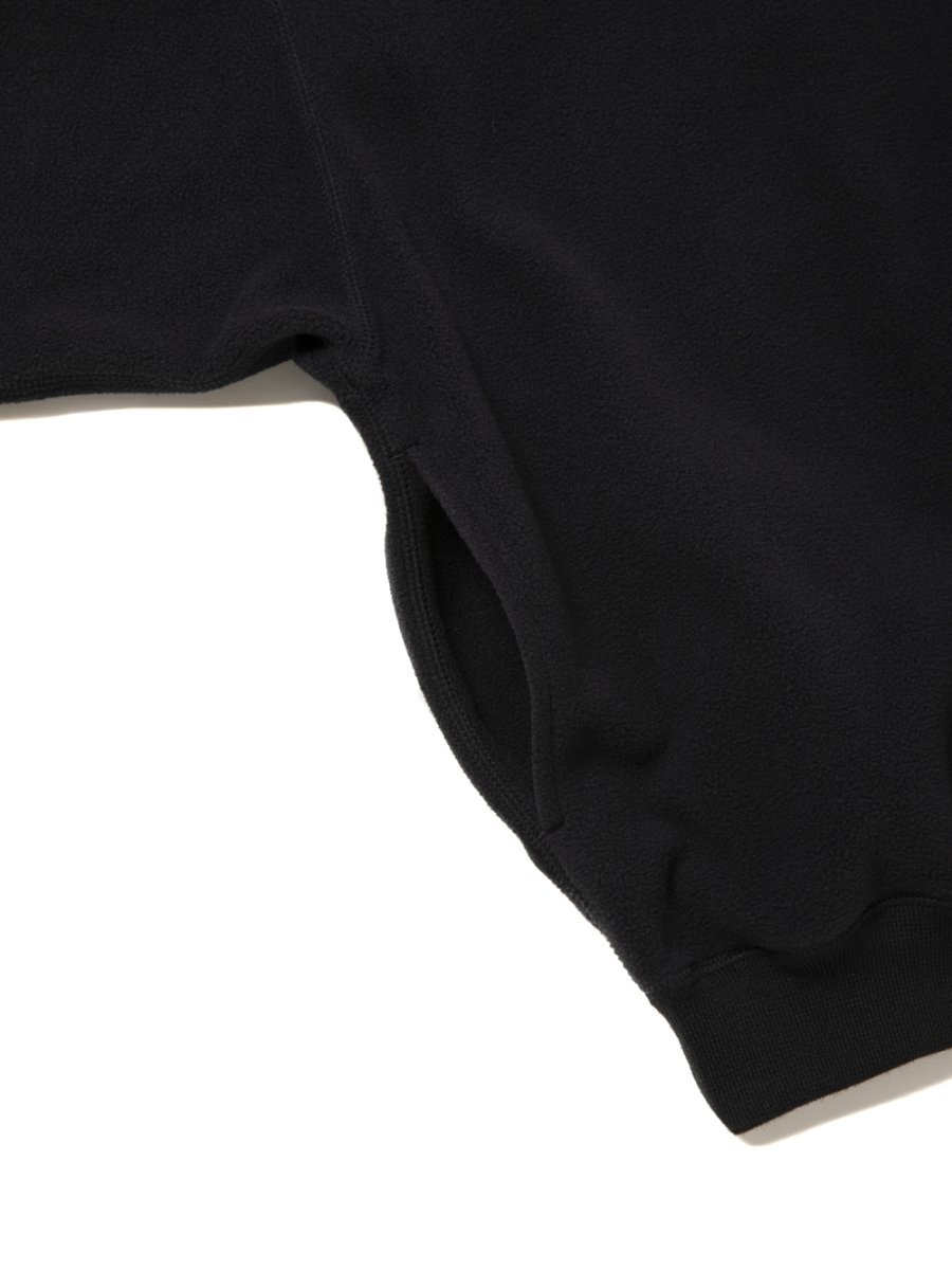 画像4: COOTIE PRODUCTIONS/Fleece Sweat Crew（Black）［フリースクルー-26春夏］ (4)