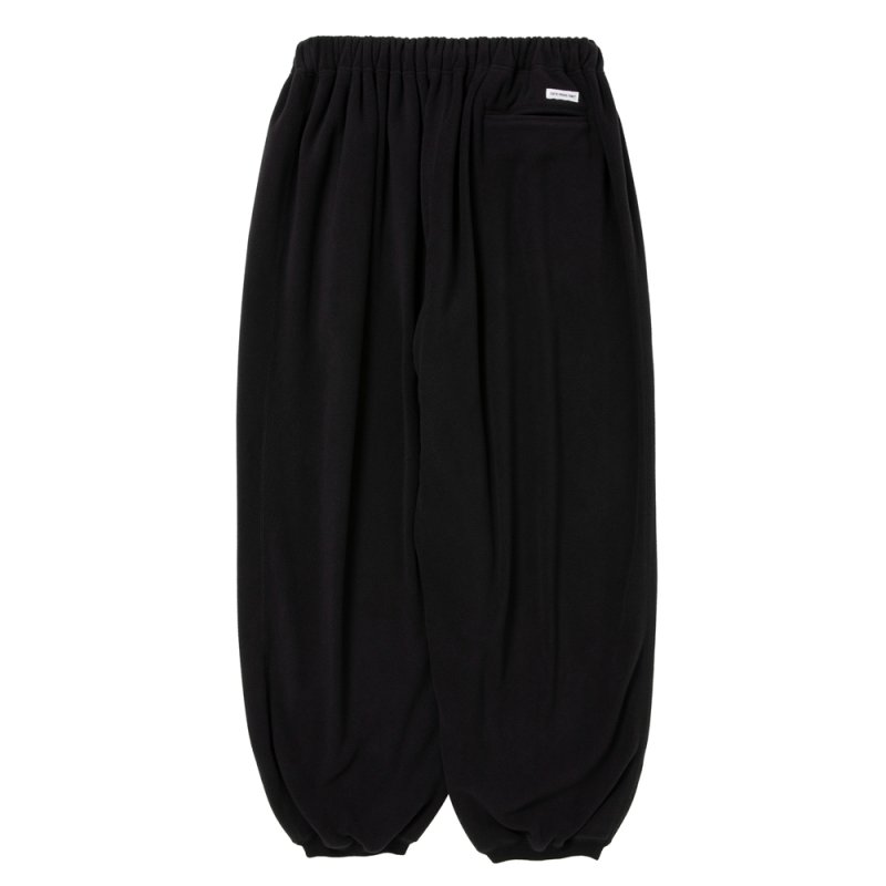 画像2: COOTIE PRODUCTIONS/Fleece Wide Easy Pants（Black）［フリースワイドイージーパンツ-26春夏］
