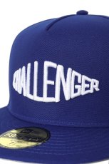 画像4: CHALLENGER/NEW ERA 59FIFTY 5P / LOGO CAP（BLUE）［59FIFTYキャップ-26春夏］ (4)