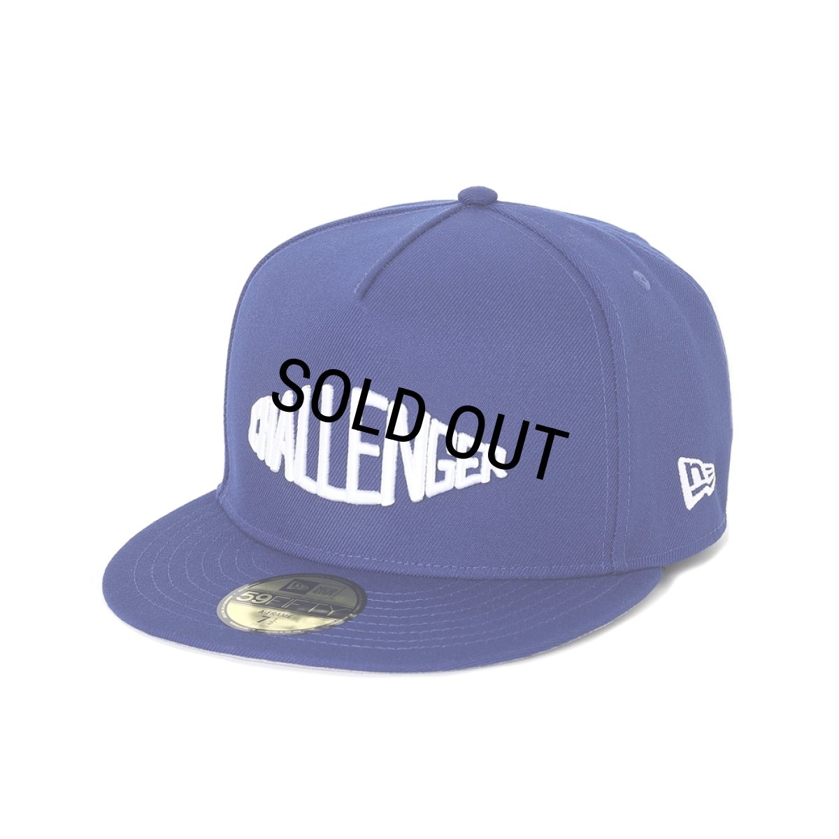 画像1: CHALLENGER/NEW ERA 59FIFTY 5P / LOGO CAP（BLUE）［59FIFTYキャップ-26春夏］ (1)