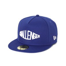 画像1: CHALLENGER/NEW ERA 59FIFTY 5P / LOGO CAP（BLUE）［59FIFTYキャップ-26春夏］ (1)