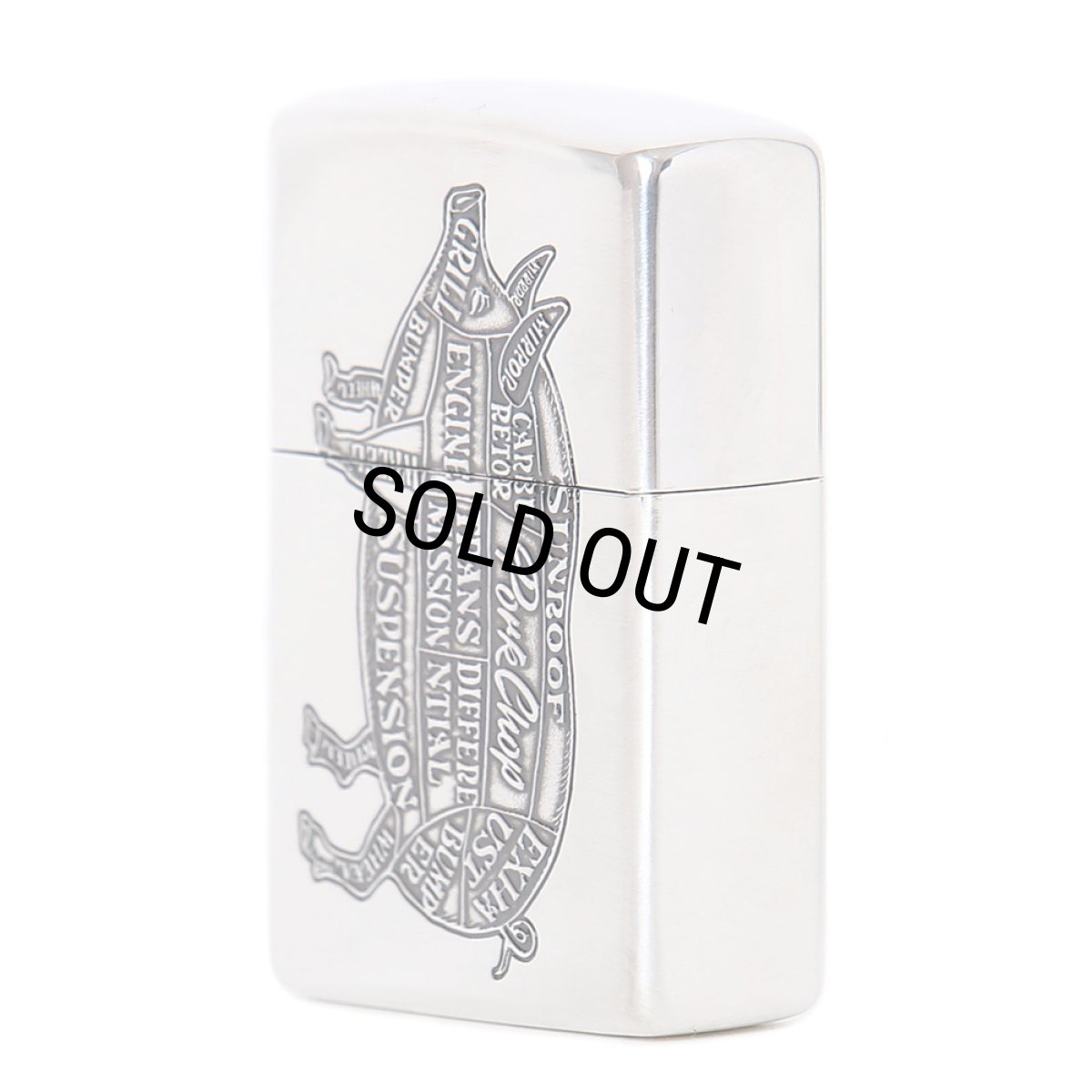画像5: PORKCHOP/PORK ZIPPO 2025（SILVER）［ポークジッポ-25秋冬］ (5)
