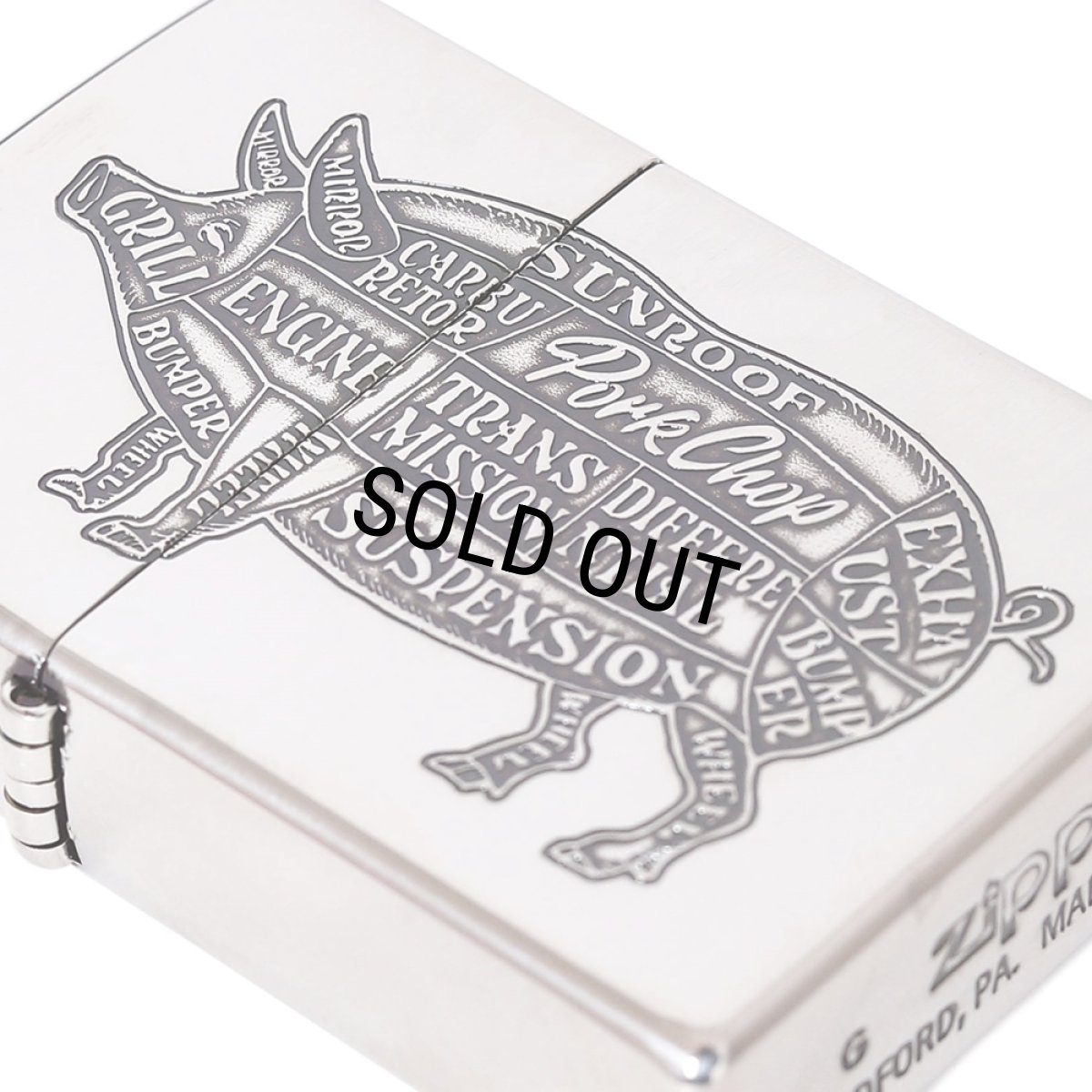 画像7: PORKCHOP/PORK ZIPPO 2025（SILVER）［ポークジッポ-25秋冬］ (7)
