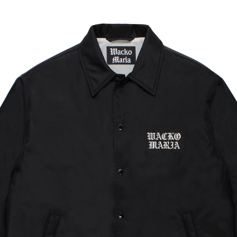 画像3: WACKO MARIA/COACH JACKET（BLACK）［コーチJKT-26春夏］