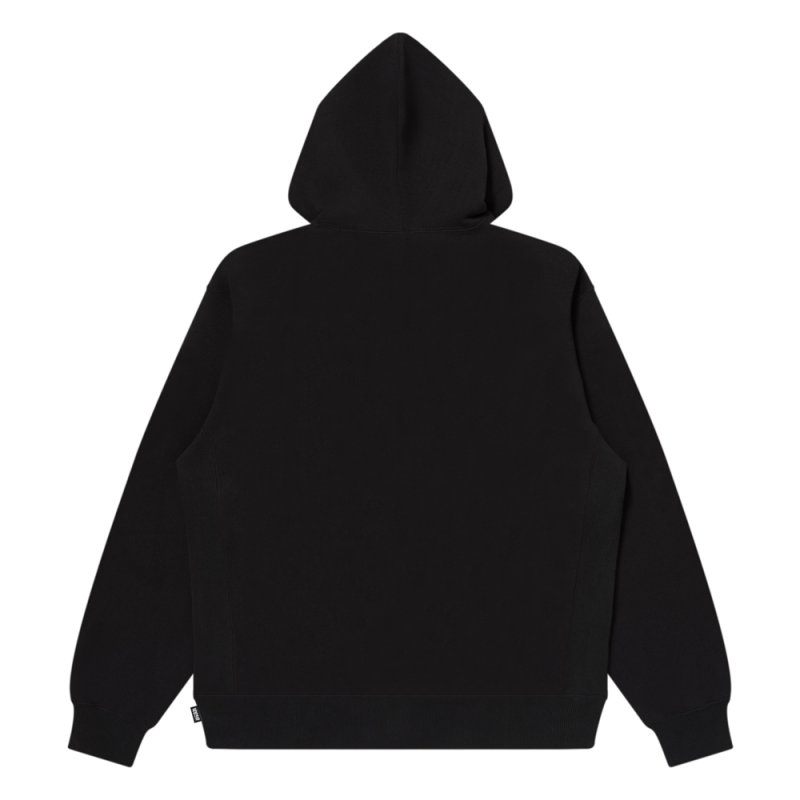 画像2: BlackEyePatch/CAMOUFLAGED RHINESTONED OG LABEL HOODIE(BLACK)