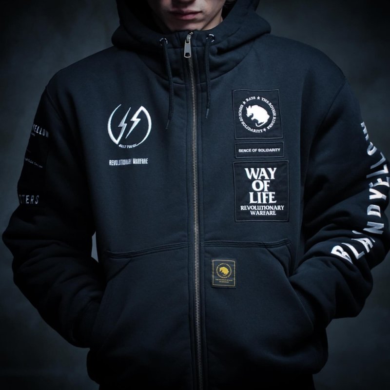 画像3: RATS/BOA HOODIE（BLACK）［ボアフーディー-26春夏］