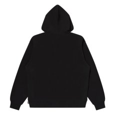画像2: BlackEyePatch/CAMOUFLAGED RHINESTONED OG LABEL HOODIE（BLACK） (2)