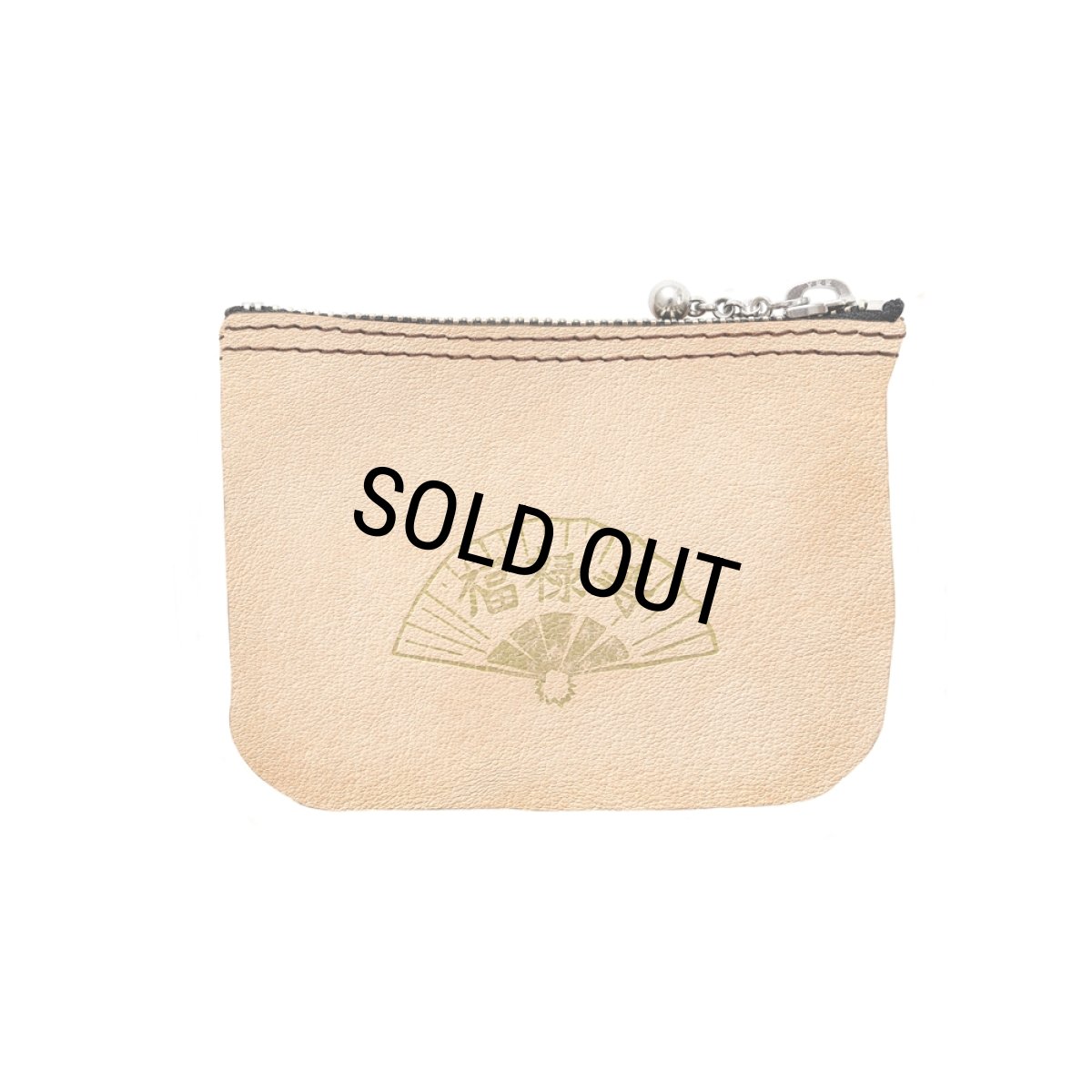 画像2: PORKCHOP/NEW BIKER WALLET（NATURAL）［ニューバイカーウォレット-26春夏］ (2)