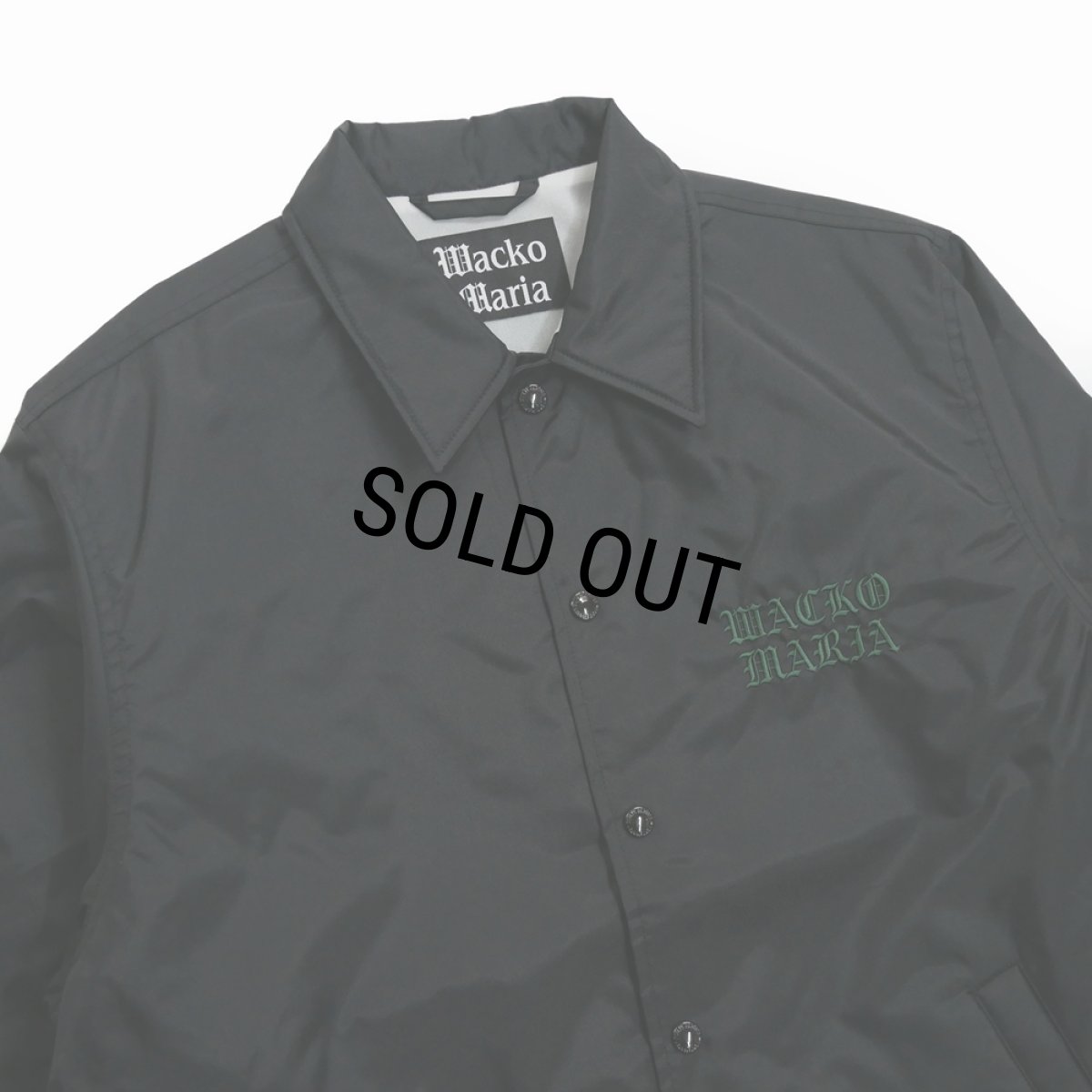 画像3: WACKO MARIA/COACH JACKET（BLACK）［コーチJKT-26春夏］ (3)