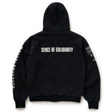 画像2: RATS/BOA HOODIE（BLACK）［ボアフーディー-26春夏］ (2)