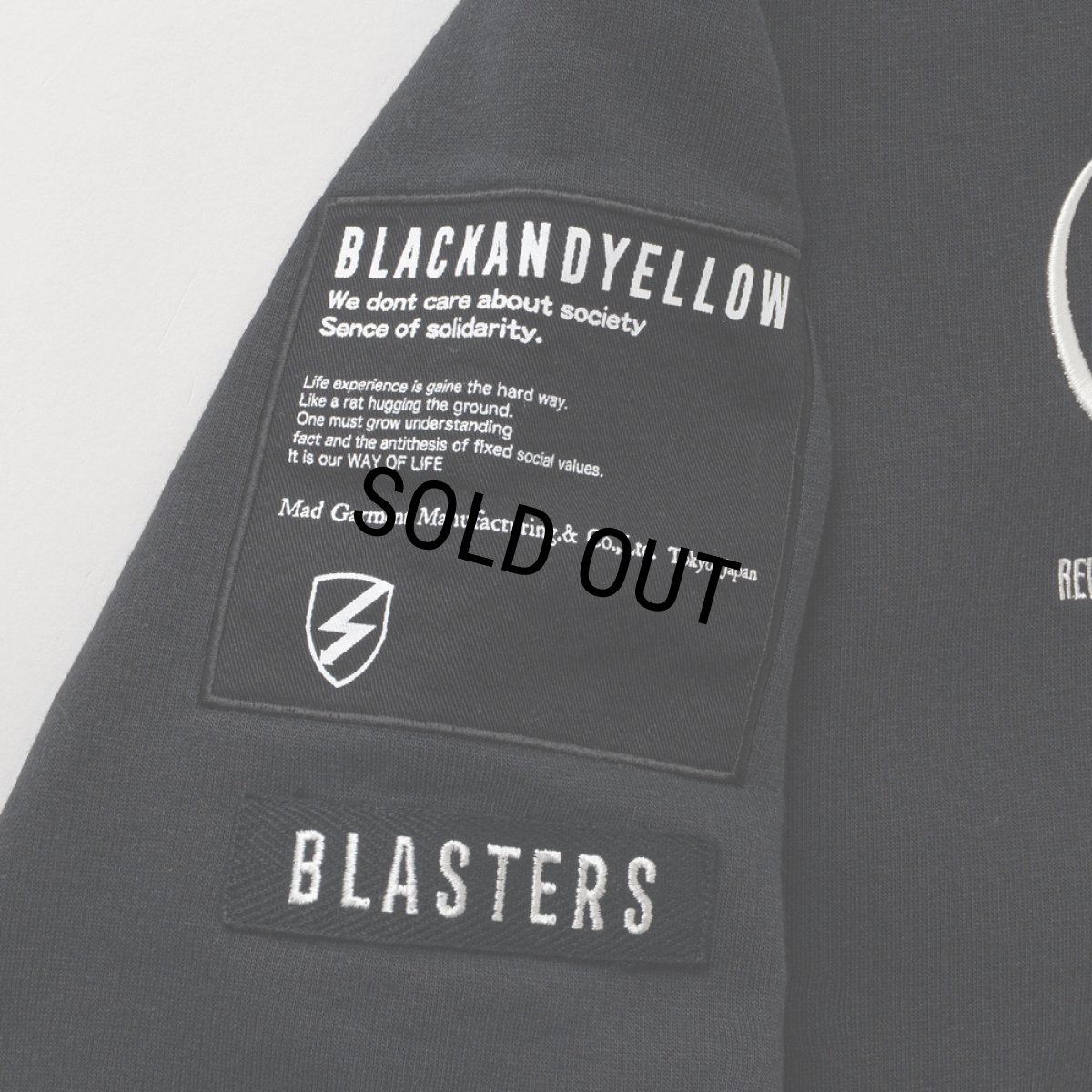 画像6: RATS/BOA HOODIE（BLACK）［ボアフーディー-26春夏］ (6)