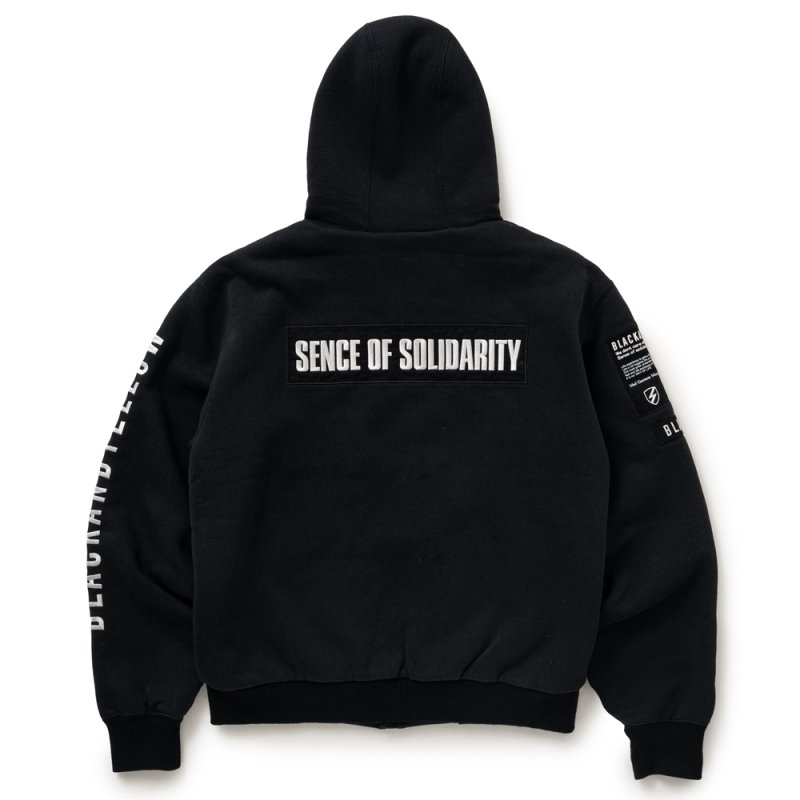 画像2: RATS/BOA HOODIE（BLACK）［ボアフーディー-26春夏］