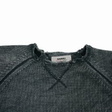 画像4: DAIRIKU/Vintage Washed Pullover Knit Sweater（Black）［ヴィンテージウォッシュドニットセーター-26春夏］ (4)