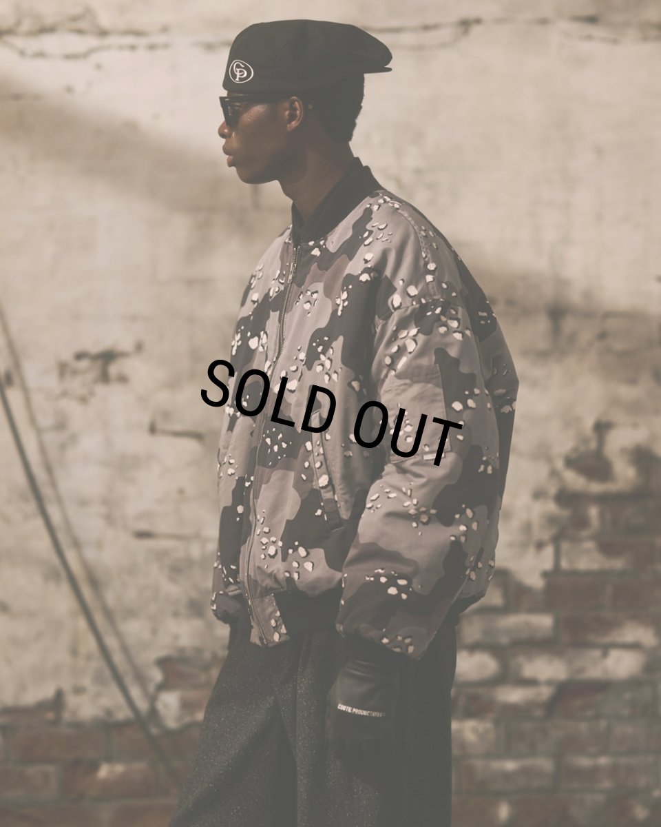 画像14: COOTIE PRODUCTIONS/Camouflage Padded Bomber Jacket（City Desert）［カモフラージュパデッドボンバーJKT-25秋冬］ (14)