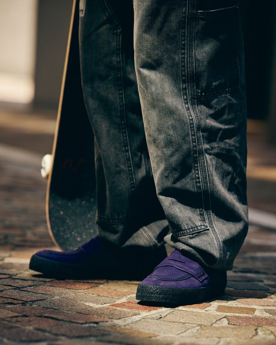 画像9: 【30％OFF】CONVERSE SKATEBOARDING/CS LOAFER II SK（PURPLE/BLACK）［CS ローファー II SK-25秋冬］ (9)