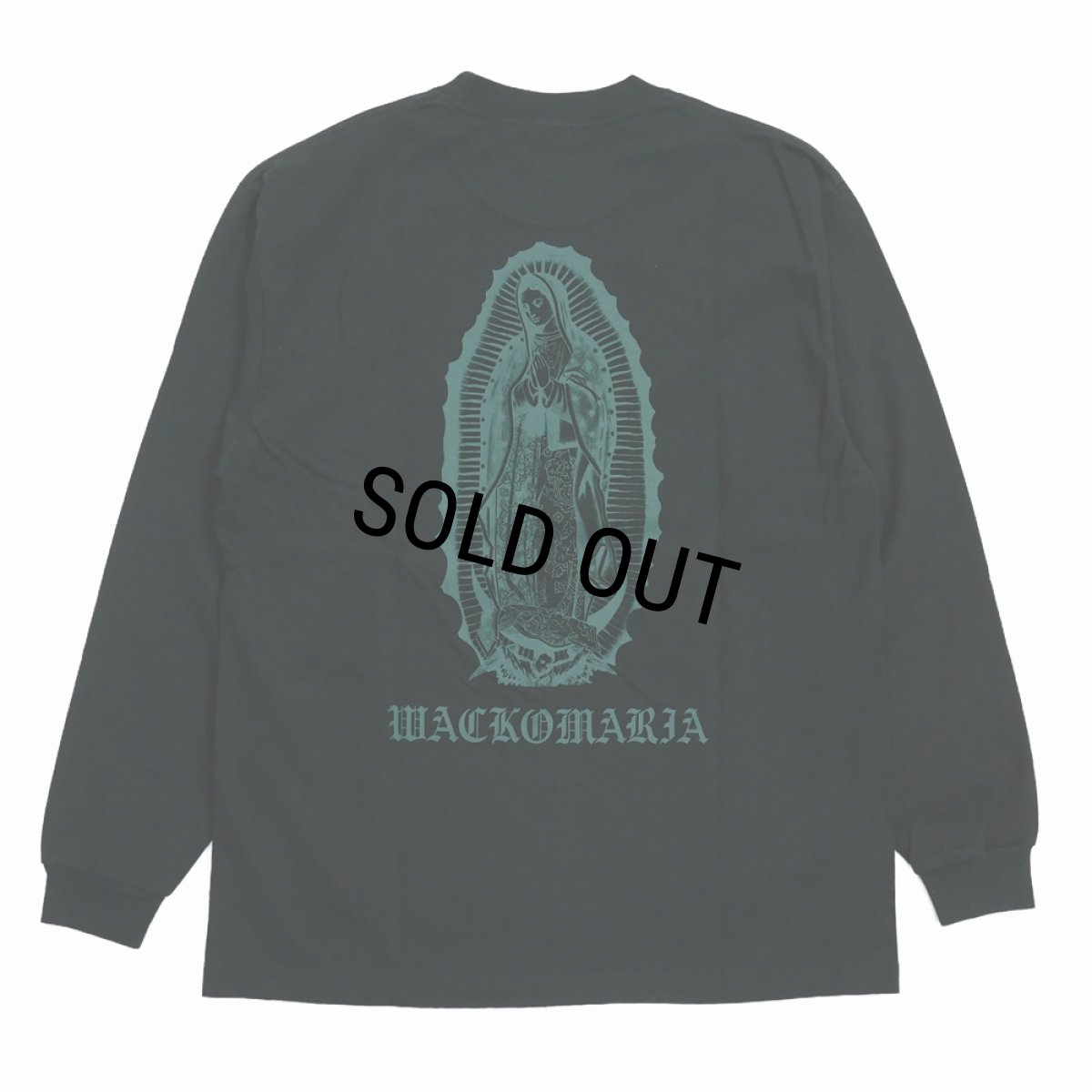 画像1: WACKO MARIA/WASHED HEAVY WEIGHT LONG SLEEVE T-SHIRT（BLACK）［プリント長袖T-26春夏］ (1)
