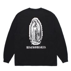 画像1: WACKO MARIA/WASHED HEAVY WEIGHT LONG SLEEVE T-SHIRT（BLACK）［プリント長袖T-26春夏］ (1)