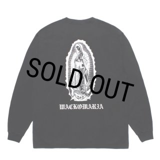 WACKO MARIA/WASHED HEAVY WEIGHT LONG SLEEVE T-SHIRT（BLACK
