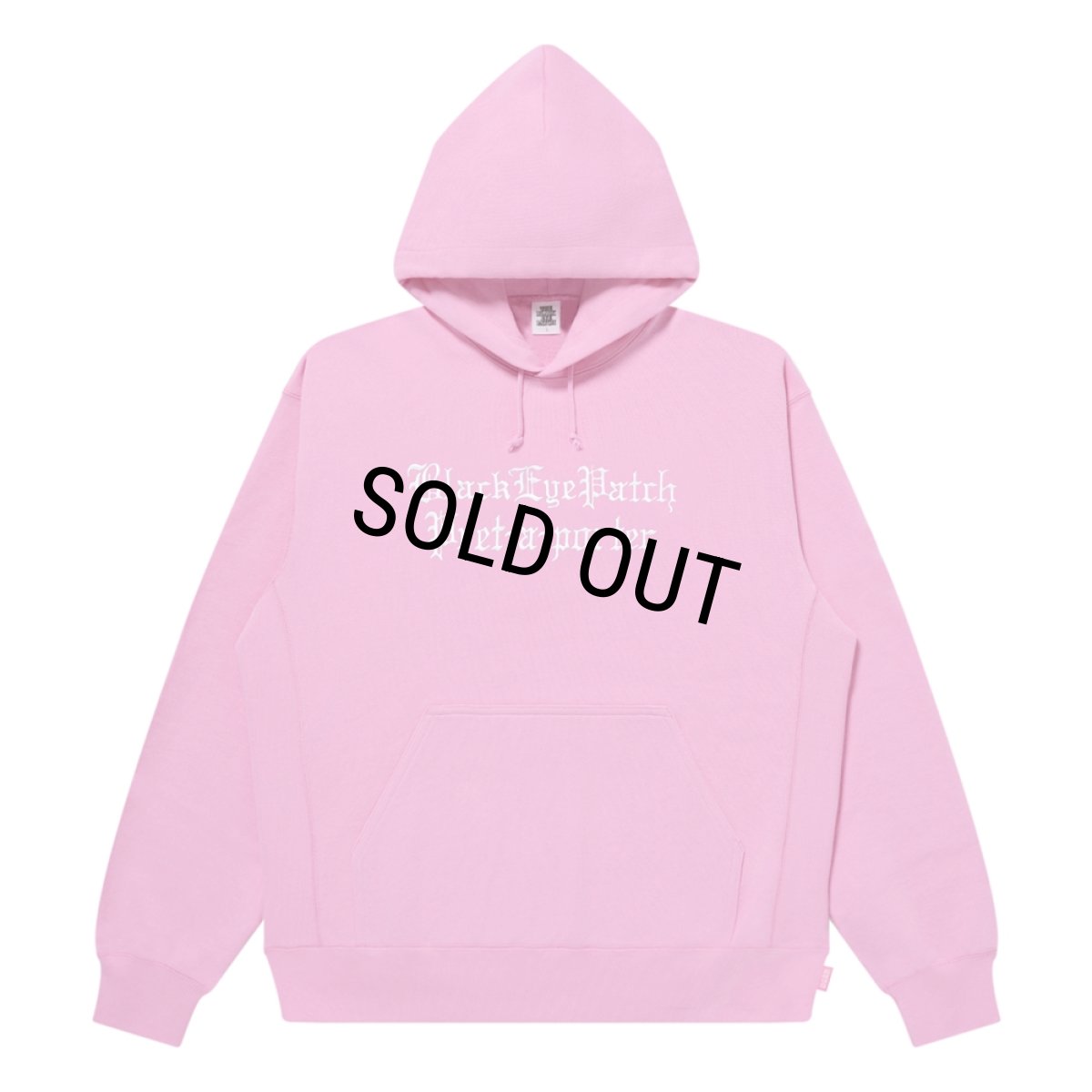 画像1: BlackEyePatch/PRET-A-PORTER HOODIE（PINK） (1)