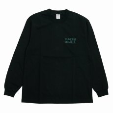 画像2: WACKO MARIA/WASHED HEAVY WEIGHT LONG SLEEVE T-SHIRT（BLACK）［プリント長袖T-26春夏］ (2)