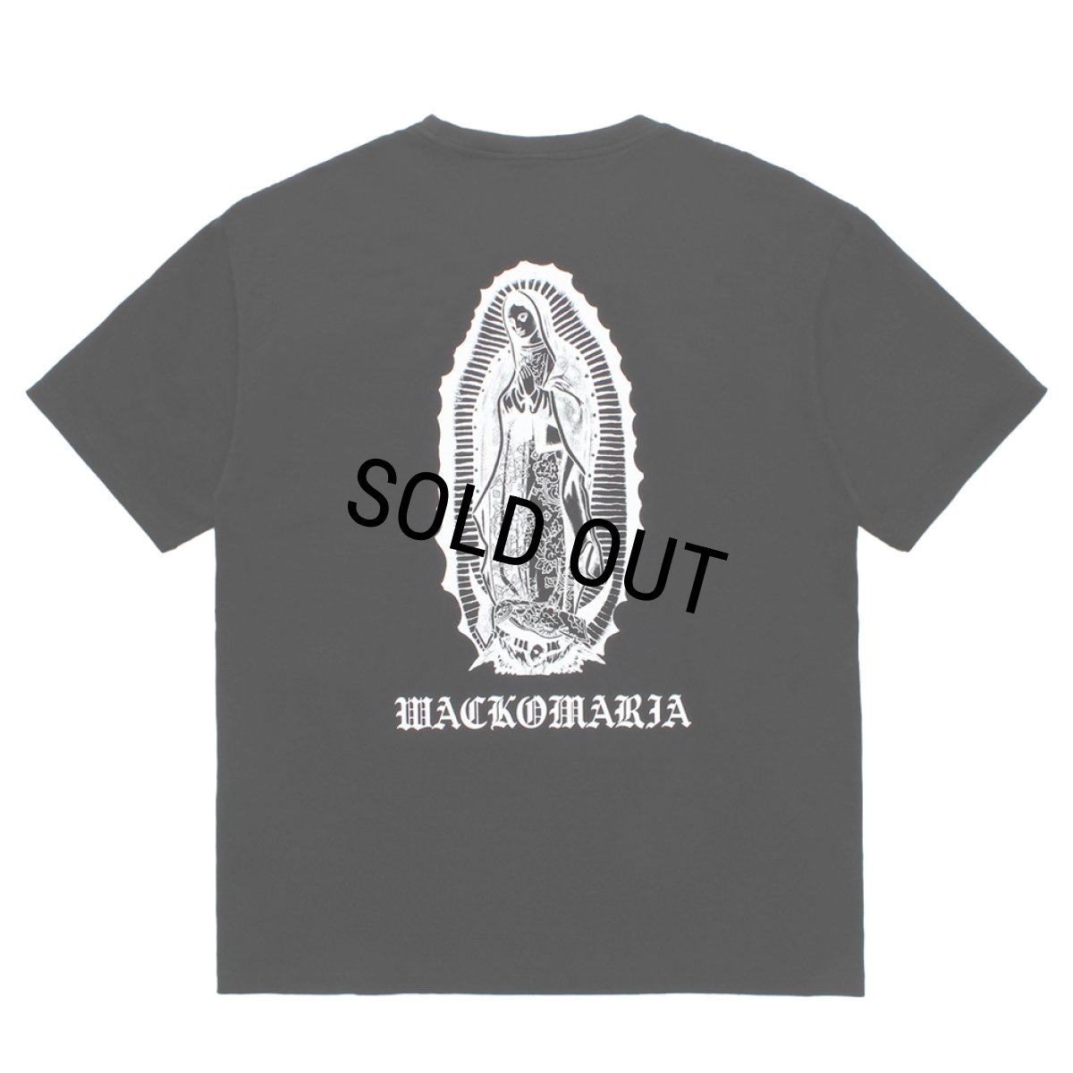 画像1: WACKO MARIA/WASHED HEAVY WEIGHT T-SHIRT（BLACK）［プリントT-26春夏］ (1)
