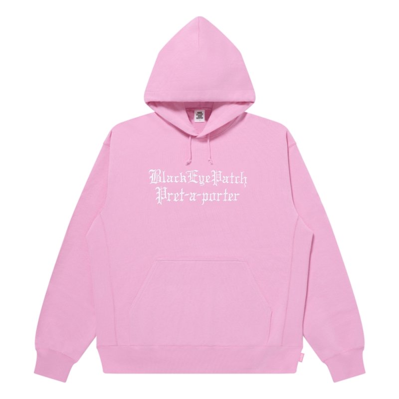画像1: BlackEyePatch/PRET-A-PORTER HOODIE（PINK）