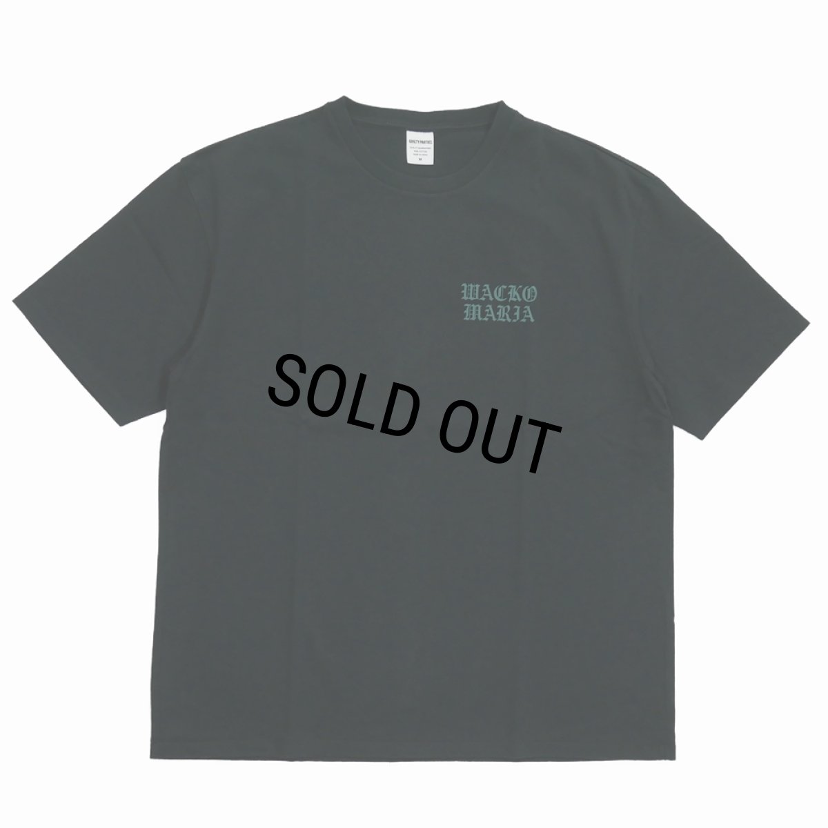 画像2: WACKO MARIA/WASHED HEAVY WEIGHT T-SHIRT（BLACK）［プリントT-26春夏］ (2)