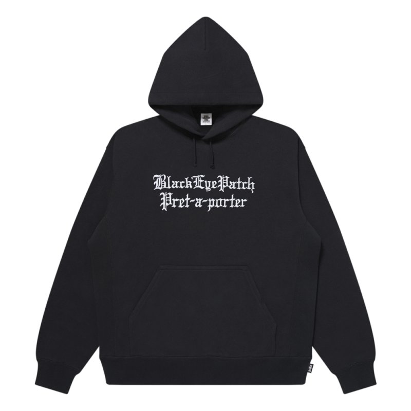 画像1: BlackEyePatch/PRET-A-PORTER HOODIE（BLACK）