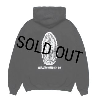 WACKO MARIA/HOODED SWEAT SHIRT（BLACK）［プルオーバーパーカー-26春