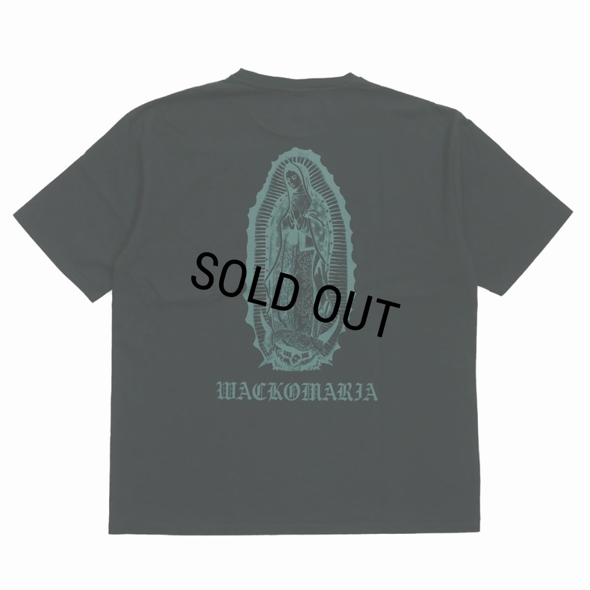 画像1: WACKO MARIA/WASHED HEAVY WEIGHT T-SHIRT（BLACK）［プリントT-26春夏］ (1)