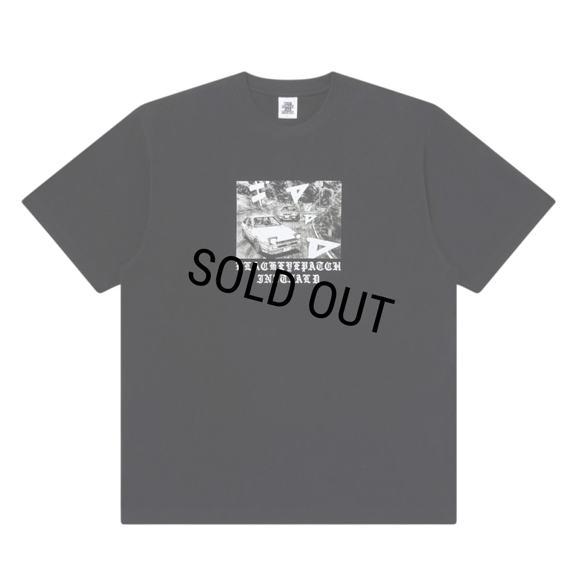 画像1: BlackEyePatch/INITIAL D TEE（BLACK） (1)