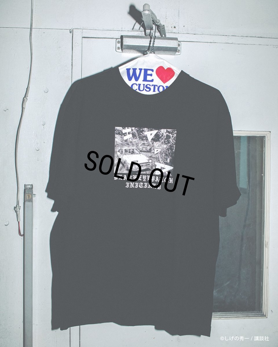 画像4: BlackEyePatch/INITIAL D TEE（BLACK） (4)