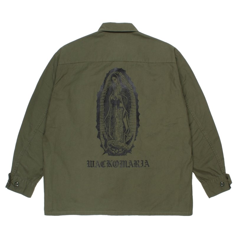 画像2: WACKO MARIA/FATIGUE JACKET（KHAKI）［ファティーグJKT-26春夏］