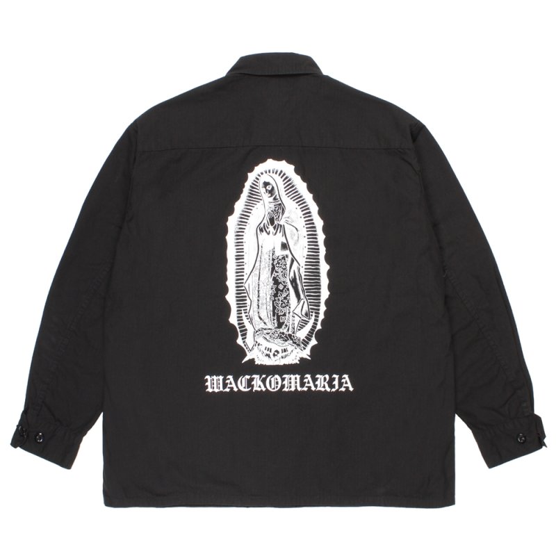 画像2: WACKO MARIA/FATIGUE JACKET（BLACK）［ファティーグJKT-26春夏］