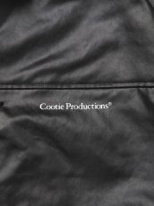 画像4: COOTIE PRODUCTIONS/Damp Coated Satin Car Coat（Black）［ダンプコーテッドサテンカーコート-26春夏］ (4)