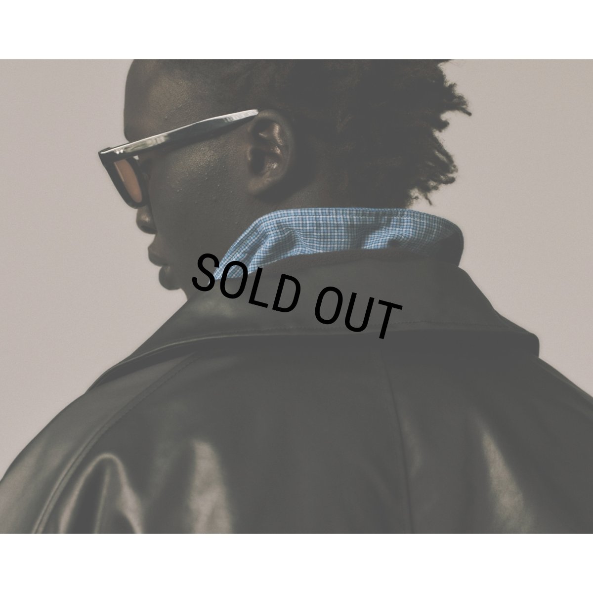 画像9: COOTIE PRODUCTIONS/Damp Coated Satin Car Coat（Black）［ダンプコーテッドサテンカーコート-26春夏］ (9)