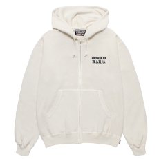 画像1: WACKO MARIA/WASHED HEAVY WEIGHT ZIP HOODED SWEAT SHIRT（IVORY）［ジップアップパーカー-26春夏］ (1)